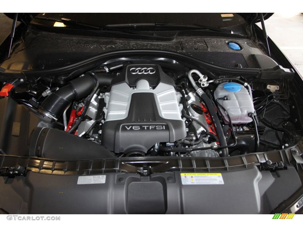 2013 Audi A6 3.0T quattro Sedan 3.0 Liter FSI Supercharged DOHC 24-Valve VVT V6 Engine Photo #71245009