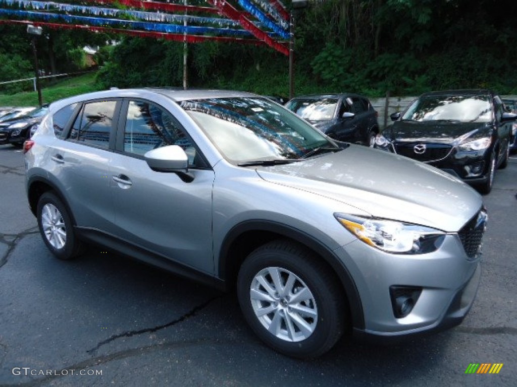 Liquid Silver 2013 Mazda CX-5 Touring AWD Exterior Photo #71246173