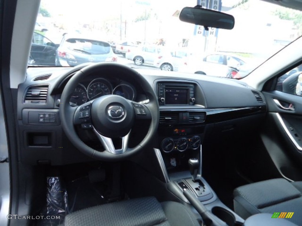 2013 Mazda CX-5 Touring AWD Black Dashboard Photo #71246218