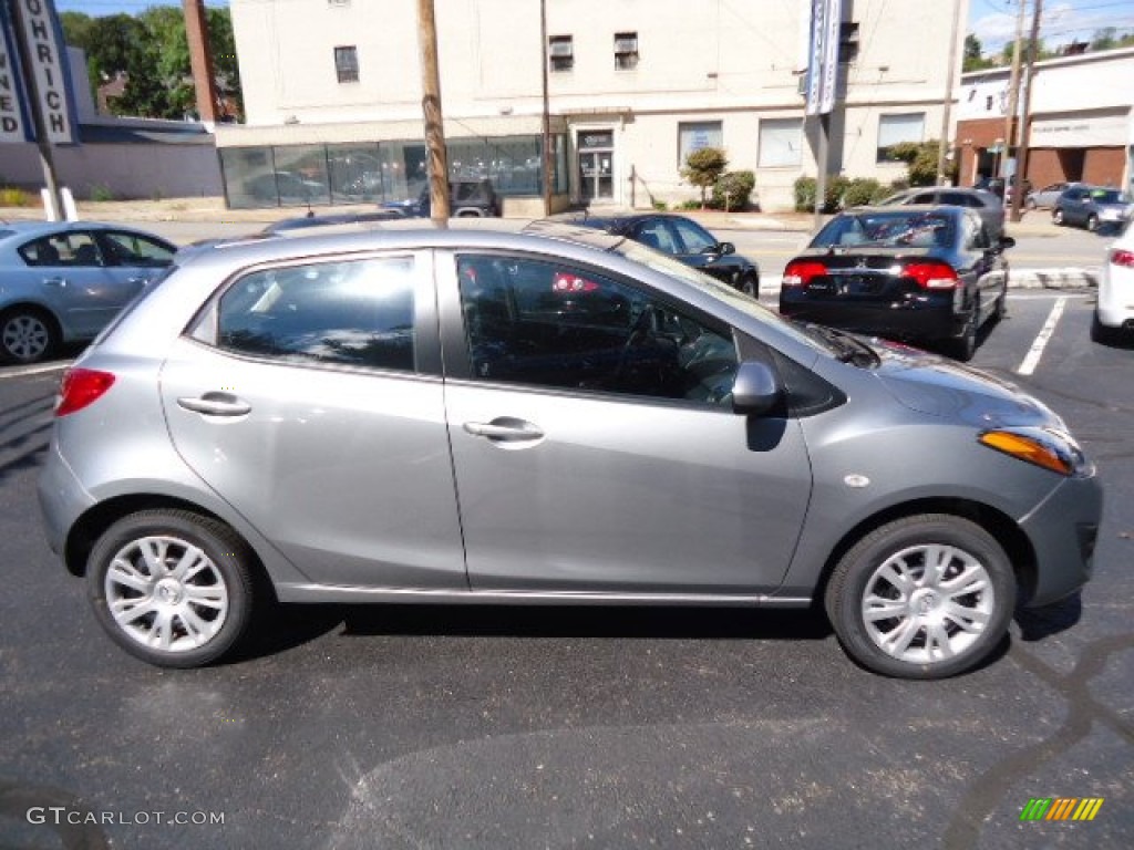 Liquid Silver Metallic 2013 Mazda MAZDA2 Sport Exterior Photo #71246338