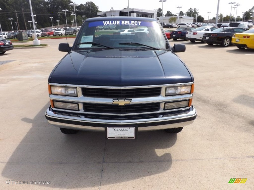 1996 C/K 2500 C2500 Extended Cab - Indigo Metallic / Blue photo #8