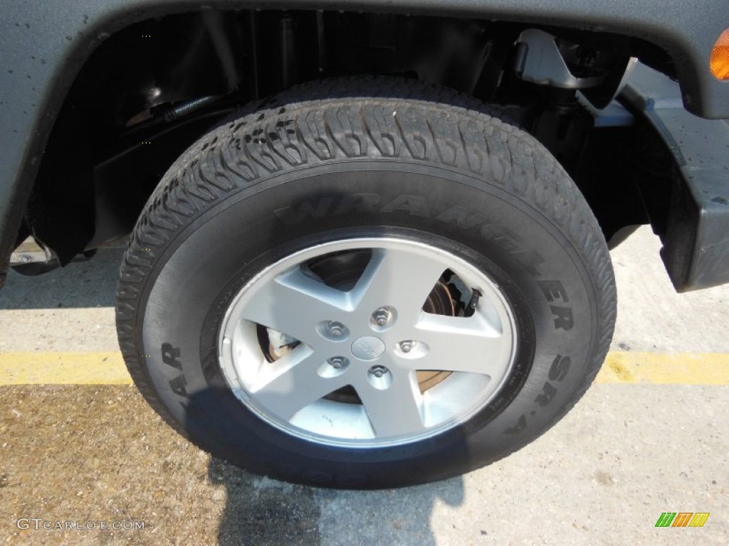 2011 Wrangler Sport 4x4 - Bright Silver Metallic / Black photo #22