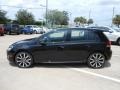 2013 Deep Black Pearl Metallic Volkswagen GTI 4 Door Autobahn Edition  photo #4