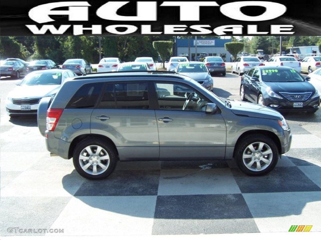 2010 Grand Vitara Limited - Slate Grey Metallic / Black photo #3