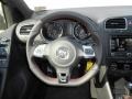 Interlagos Plaid Cloth Steering Wheel Photo for 2013 Volkswagen GTI #71250051