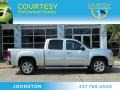 2012 Quicksilver Metallic GMC Sierra 1500 SLE Crew Cab  photo #1