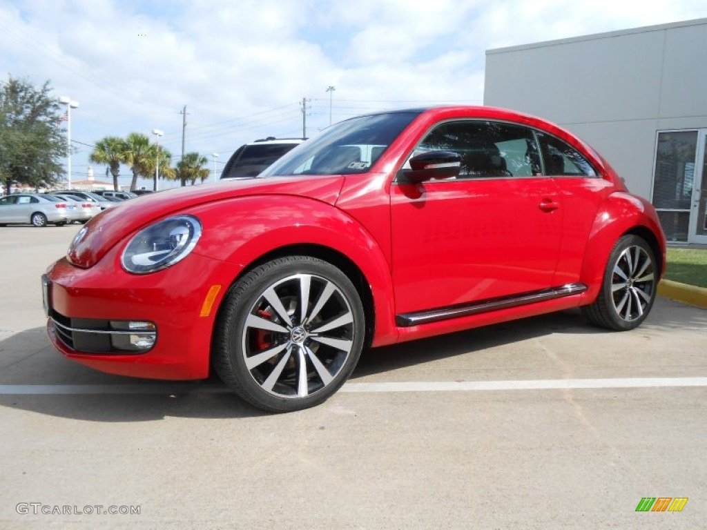 Tornado Red 2013 Volkswagen Beetle Turbo Exterior Photo #71251035