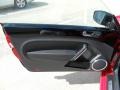 Black/Red 2013 Volkswagen Beetle Turbo Door Panel