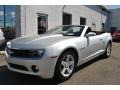 2012 Silver Ice Metallic Chevrolet Camaro LT Convertible  photo #1