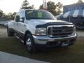 2003 Oxford White Ford F350 Super Duty Lariat Crew Cab Dually  photo #9