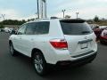 2013 Blizzard White Pearl Toyota Highlander Limited  photo #5