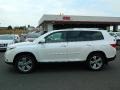 2013 Blizzard White Pearl Toyota Highlander Limited  photo #6
