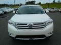 2013 Blizzard White Pearl Toyota Highlander Limited  photo #8