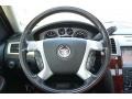 2008 Cadillac Escalade Ebony Interior Steering Wheel Photo