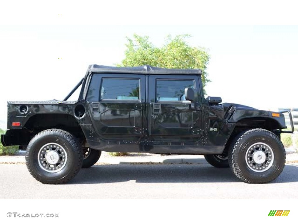 Black 2006 Hummer H1 Alpha Open Top Exterior Photo #71253120