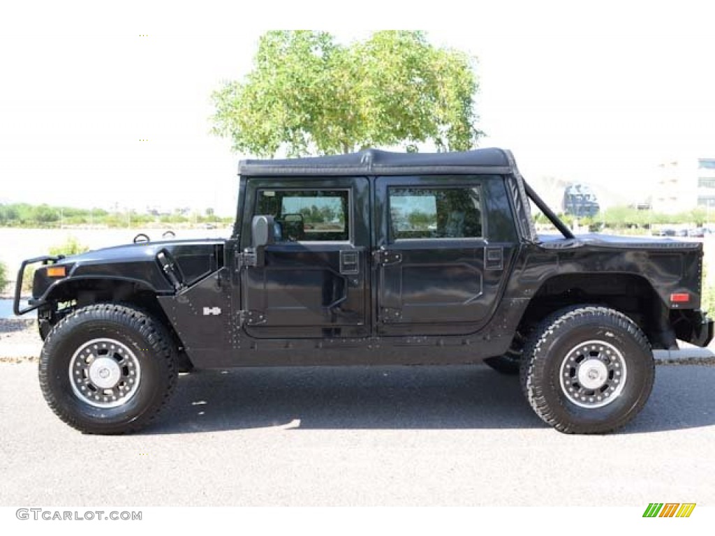 2006 H1 Alpha Open Top - Black / Ebony/Pewter photo #13