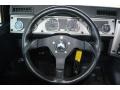 2006 Hummer H1 Ebony/Pewter Interior Steering Wheel Photo