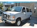 2008 Silver Metallic Ford E Series Van E350 Super Duty XLT Passenger  photo #1