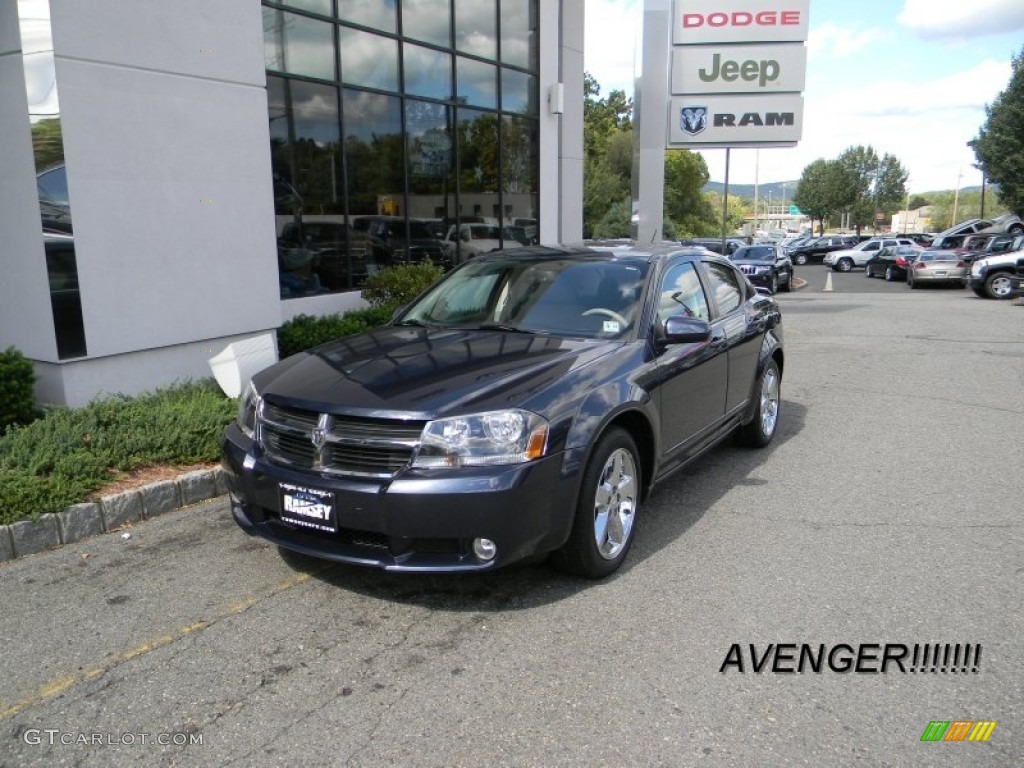 2008 Avenger R/T - Modern Blue Pearl / Dark Slate Gray/Light Slate Gray photo #1