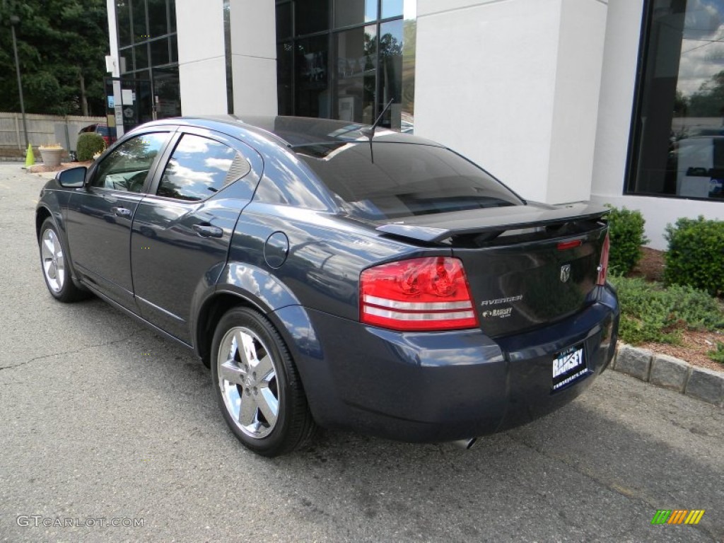 2008 Avenger R/T - Modern Blue Pearl / Dark Slate Gray/Light Slate Gray photo #3