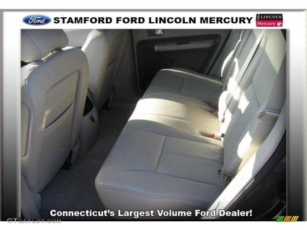 2007 Edge SEL Plus AWD - Carbon Metallic / Camel photo #6