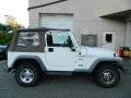 2000 Stone White Jeep Wrangler Sport 4x4  photo #2