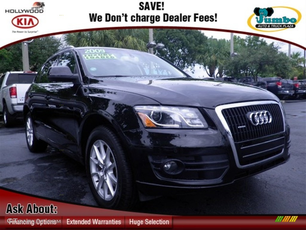 2009 Q5 3.2 Premium quattro - Brilliant Black / Cardamom Beige photo #1