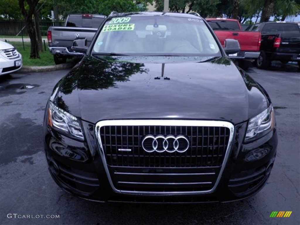 2009 Q5 3.2 Premium quattro - Brilliant Black / Cardamom Beige photo #7