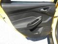 2012 Yellow Blaze Tricoat Metallic Ford Focus Titanium 5-Door  photo #7