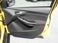 Charcoal Black Leather Door Panel Photo for 2012 Ford Focus #71256978