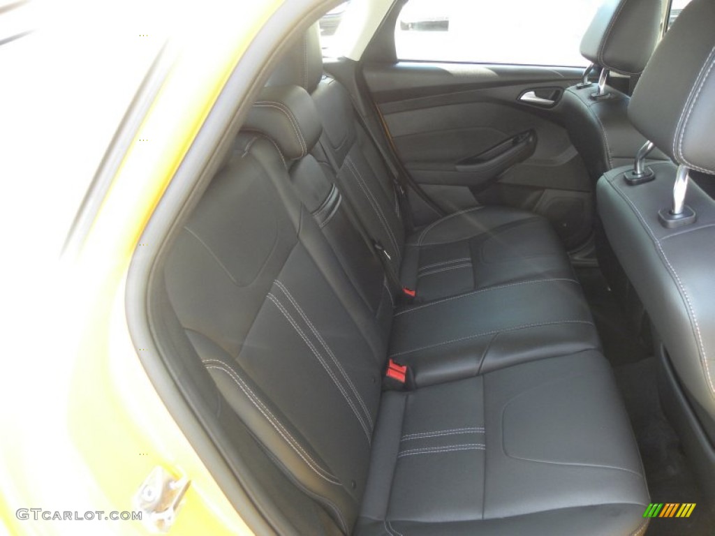 2012 Ford Focus Titanium 5-Door Rear Seat Photo #71256990