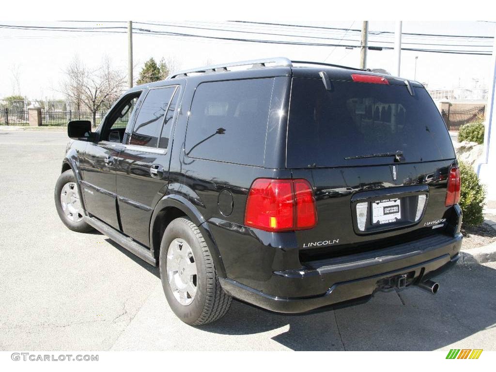 2006 Navigator Ultimate 4x4 - Black / Charcoal Black photo #8