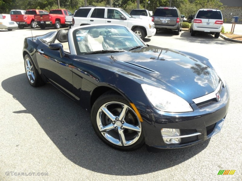 2007 Sky Roadster - Midnight Blue / Tan photo #1