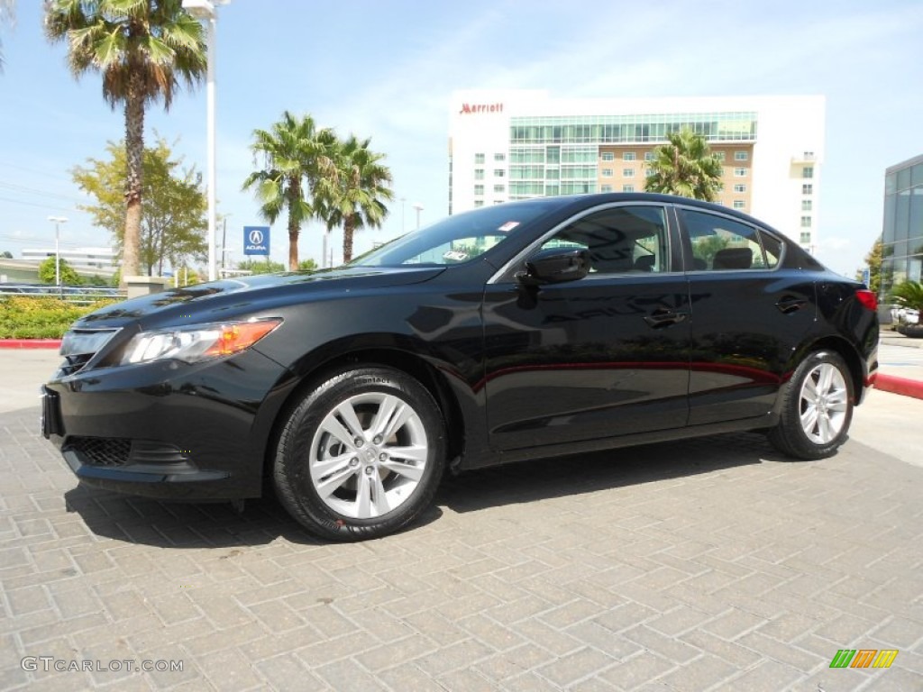 Crystal Black Pearl 2013 Acura ILX 2.0L Exterior Photo #71258341