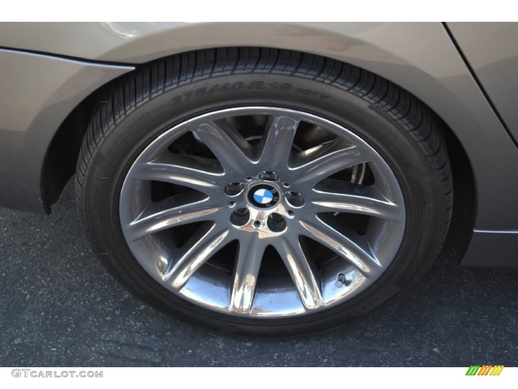 2007 7 Series 750i Sedan - Sterling Grey Metallic / Natural Brown photo #2