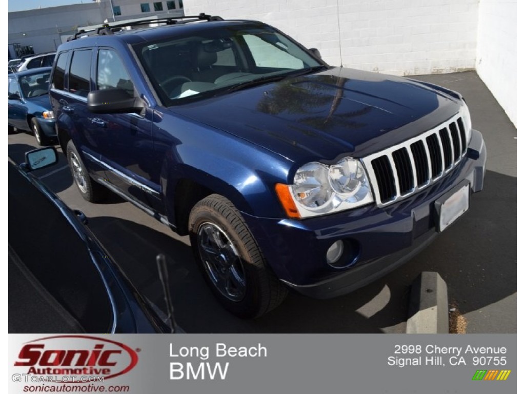 2005 Grand Cherokee Limited - Midnight Blue Pearl / Medium Slate Gray photo #1