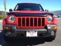 2004 Flame Red Jeep Liberty Sport 4x4  photo #2