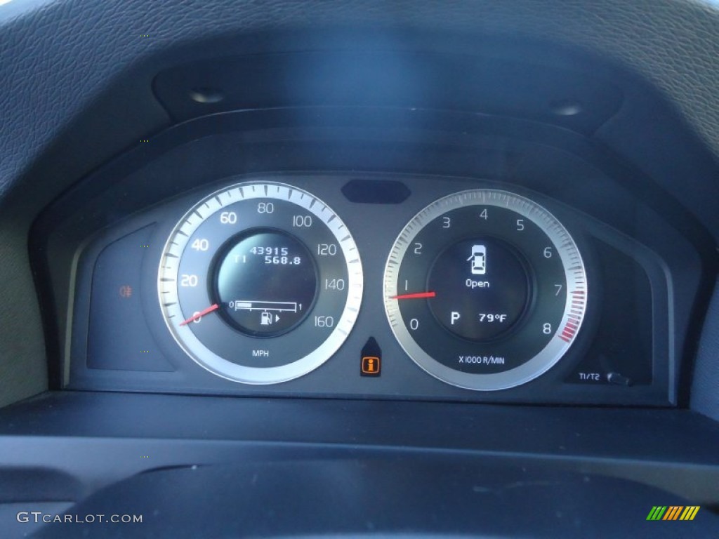2011 Volvo S60 T6 AWD Gauges Photo #71259325