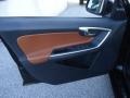 Beechwood Brown/Off Black 2011 Volvo S60 T6 AWD Door Panel