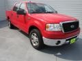 Bright Red 2008 Ford F150 XLT SuperCrew
