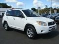 Super White 2007 Toyota RAV4 V6 4WD Exterior