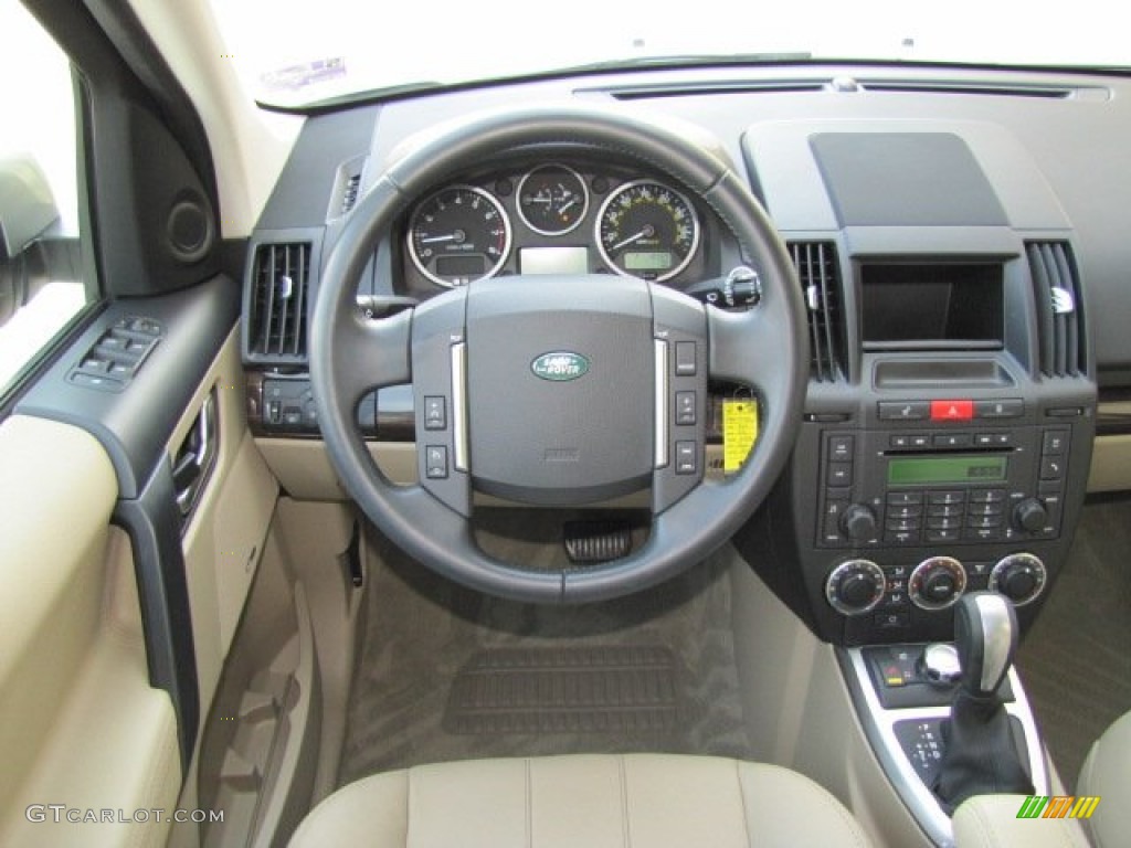 2011 Land Rover LR2 HSE Almond Steering Wheel Photo #71262238