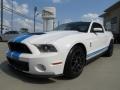 Performance White 2010 Ford Mustang Shelby GT500 Coupe Exterior