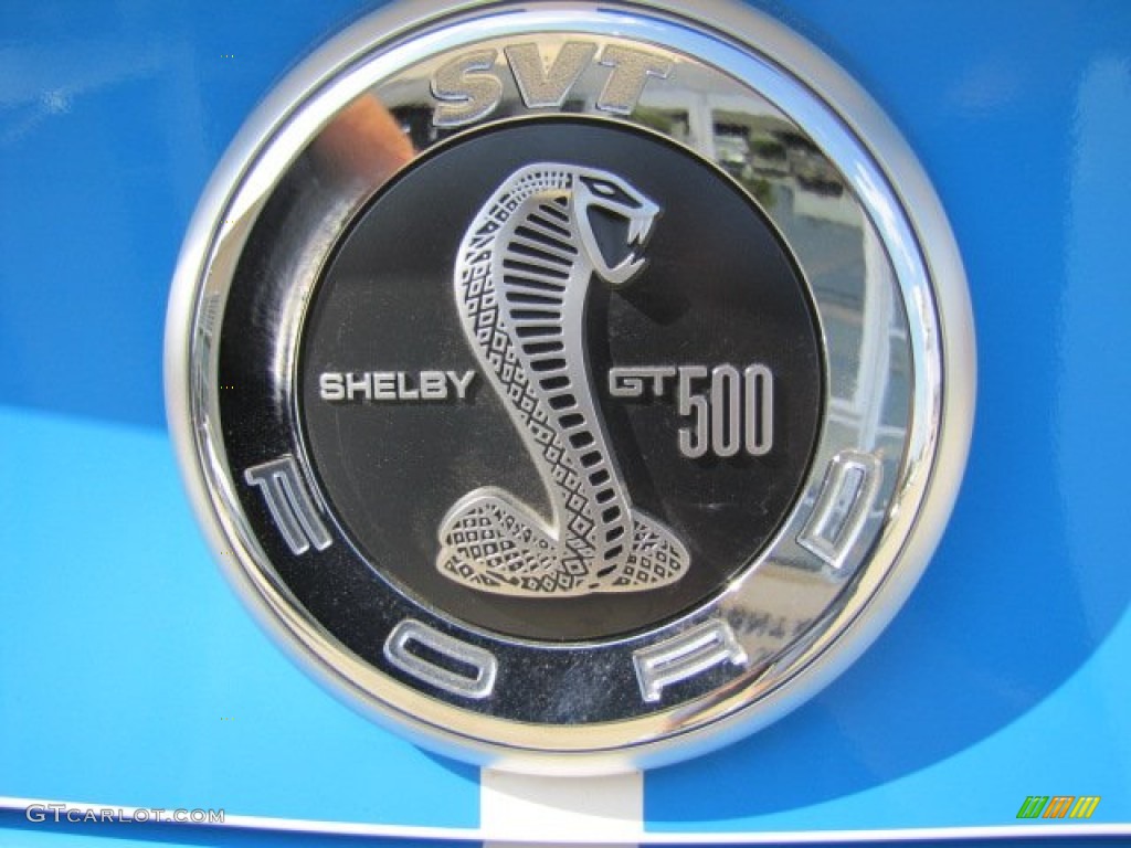2010 Ford Mustang Shelby GT500 Coupe Marks and Logos Photo #71262673