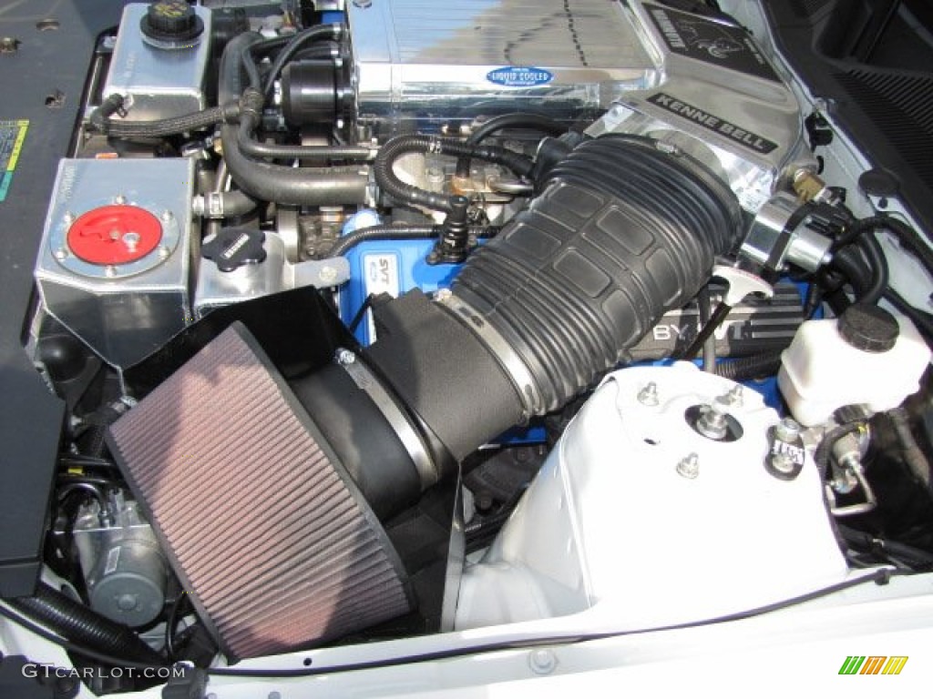 2010 Ford Mustang Shelby GT500 Coupe 5.4 Liter Supercharged DOHC 32-Valve VVT V8 Engine Photo #71262946