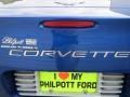 2003 Electron Blue Metallic Chevrolet Corvette Coupe  photo #17