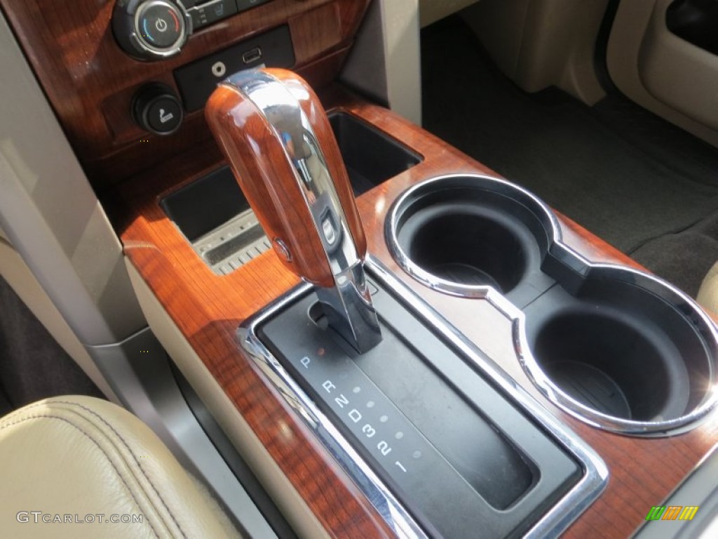 2010 F150 Lariat SuperCrew - Tuxedo Black / Tan photo #39