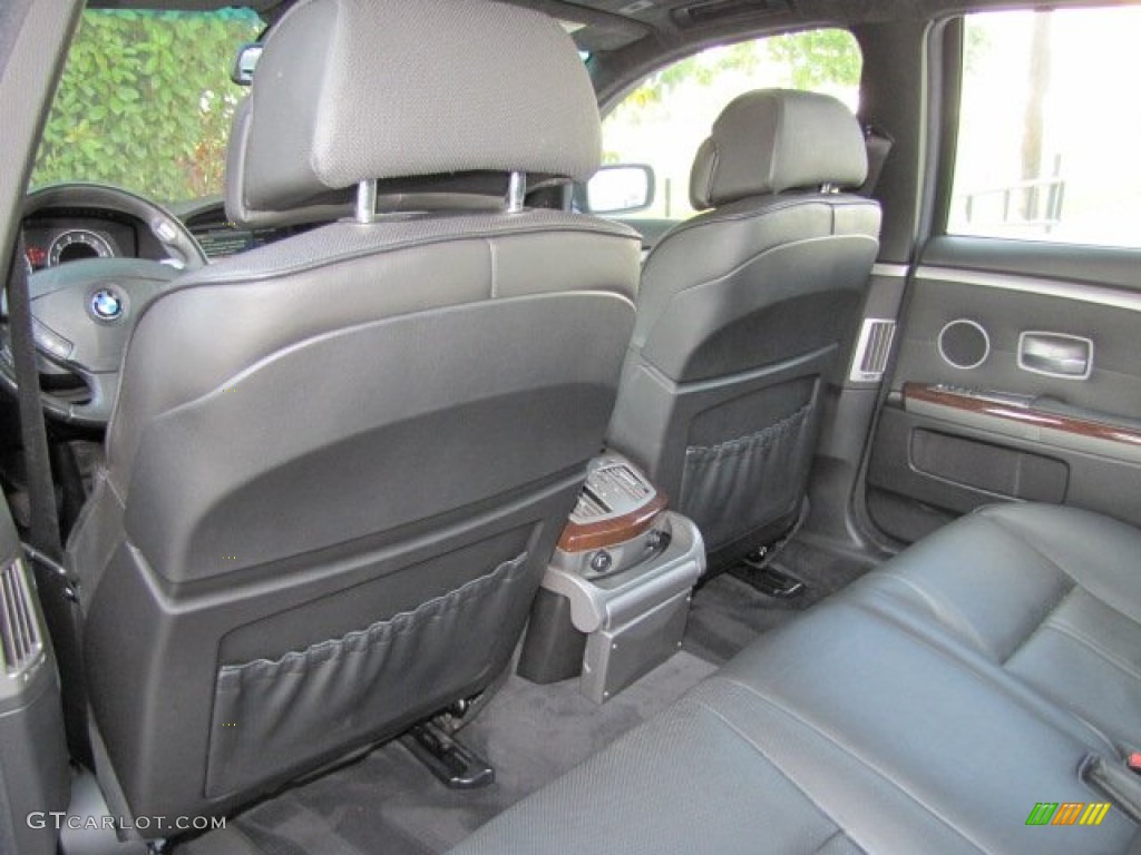 2006 7 Series 760i Sedan - Jet Black / Black Nasca Leather photo #34