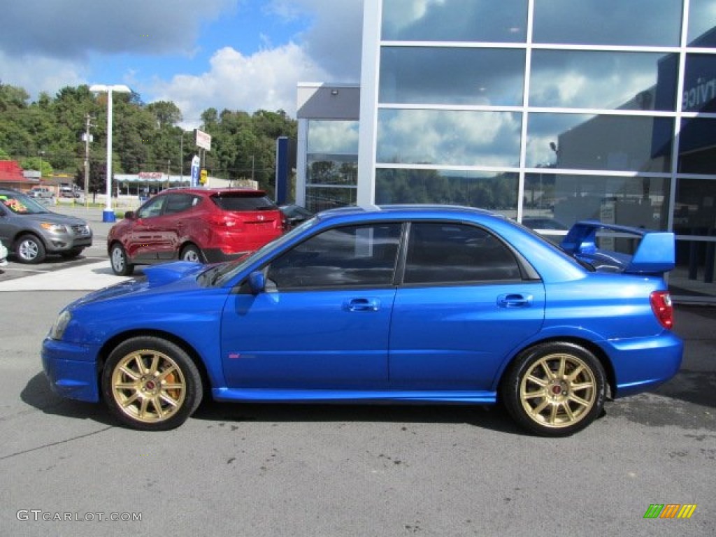 WR Blue Pearl 2005 Subaru Impreza WRX STi Exterior Photo #71264437