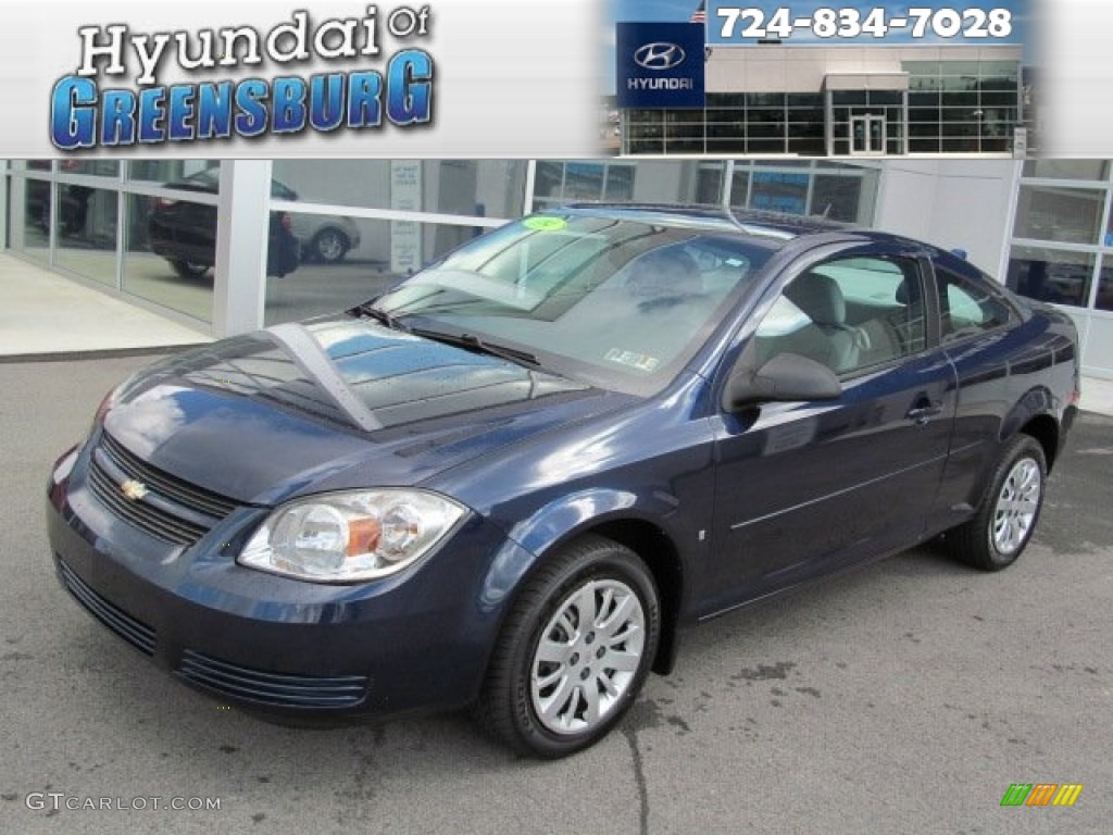 2009 Cobalt LS Coupe - Imperial Blue Metallic / Gray photo #1